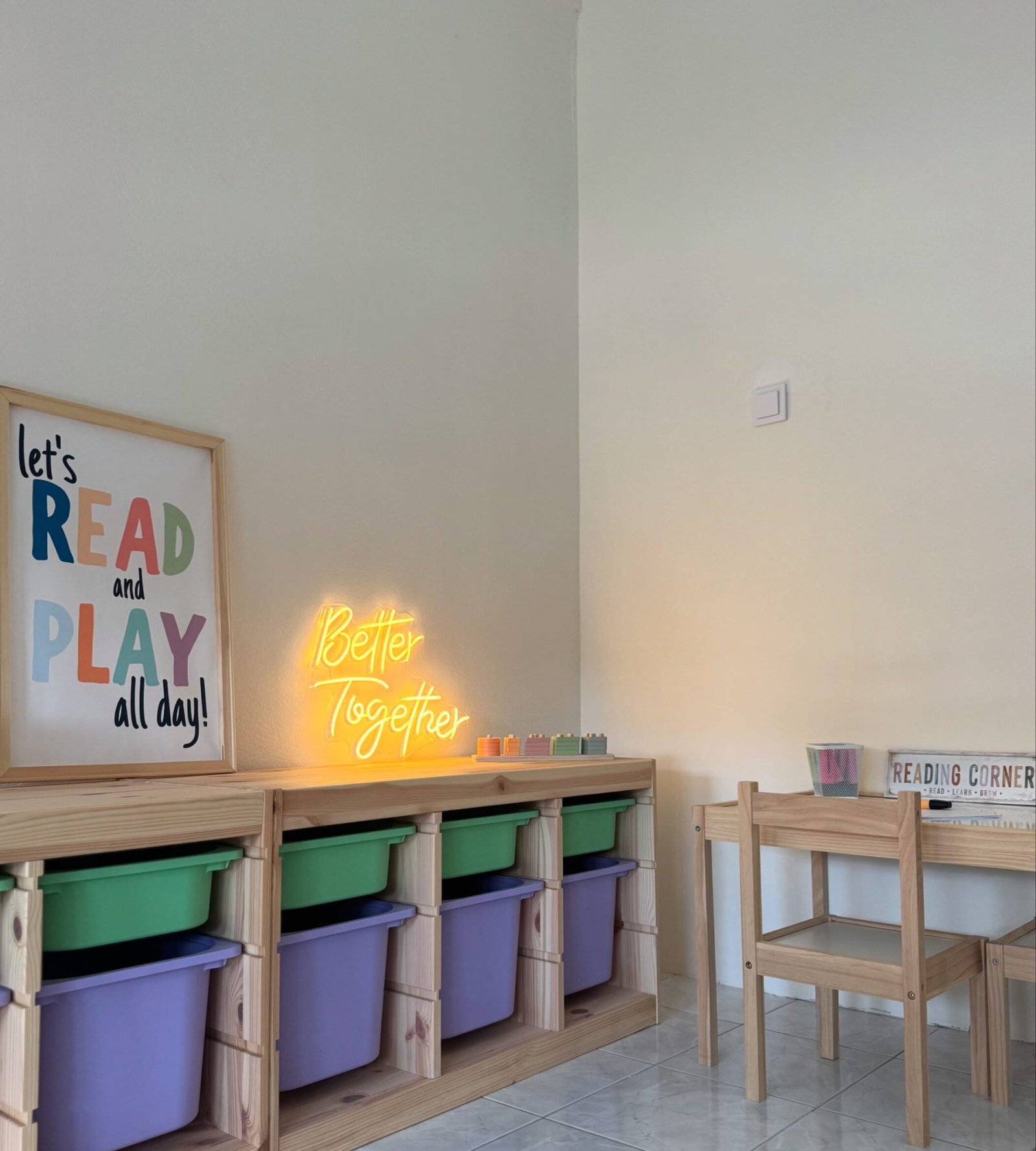 Αίθουσα εργοθεραπείας για παιδιά με ειδικές θεραπείες στο The Unique Minds